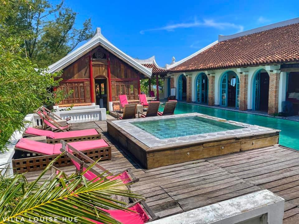 Villa Louise Hue Beach Boutique Hotel ภายนอก รูปภาพ